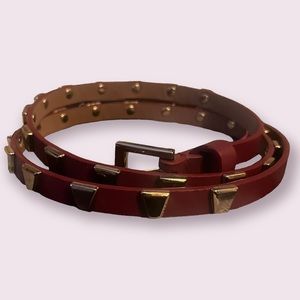 Mark. studded belt